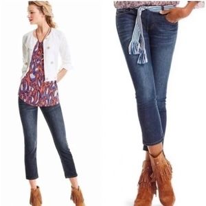 Cabi Jeans New Crop Casual Denim Women Size 6  Medium Wash #5086 Stretch